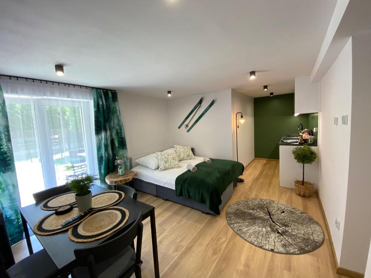 U Gazdy - Apartament Z Ogrodem I Tarasem , Przy Gondoli Szczyrk Esterno foto
